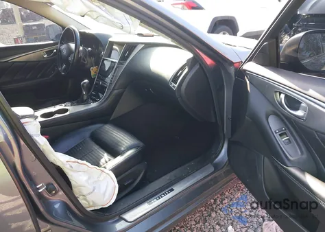 2014 Infiniti Q50 Sport from USA, damaged, VIN JN1BV7AP5EM676476